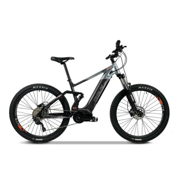 Grey black cougar pro e-bike