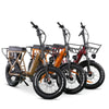 JUNTOS Foldable Step - Through Foldable Lightweight Electric Bike 3 different colors