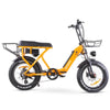 JUNTOS Foldable Step - Through Foldable Lightweight Electric Bike Sunburst right side view