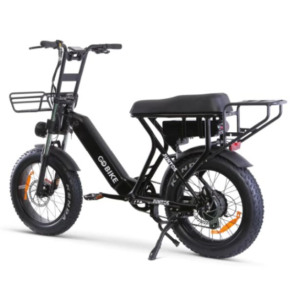 Go Bike JUNTOS Step - Through Lightweight Electric Bike Left Rear View