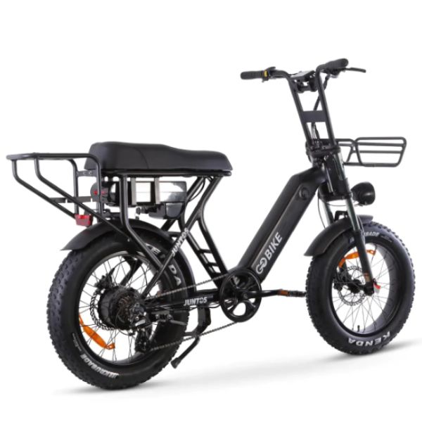 Go Bike JUNTOS Step - Through Lightweight Electric Bike Right Rear View