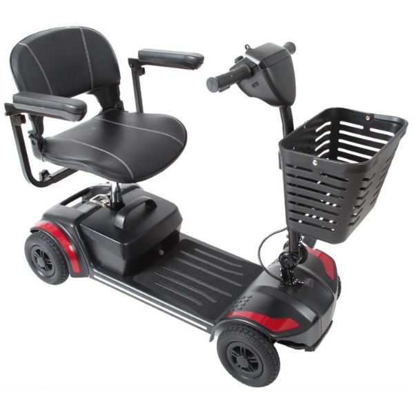 Journey Health & Lifestyle Adventure 4-Wheel Mobility Scooter Red Color