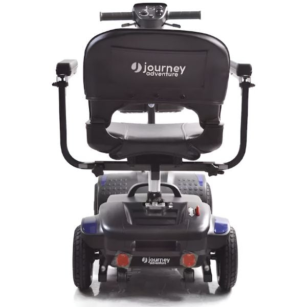 Journey Health &amp; Lifestyle Adventure 4-Wheel Mobility Scooter Blue Color Back View