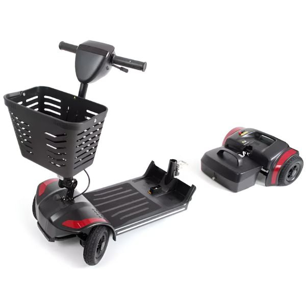 Journey Health &amp; Lifestyle Adventure 4-Wheel Mobility Scooter Disassembled View