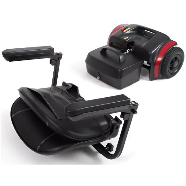 Journey Health &amp; Lifestyle Adventure 4-Wheel Mobility Scooter Folded Seat, Battery Pack and Motor Pieces