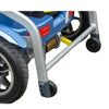 Journey So Lite™ Lightweight Folding Scooter Anti-Tippers Zoomed in from rear-right view