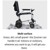 Journey Zoomer Chair Lightweight Folding Power Wheelchair
