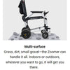 Journey Zoomer Chair Lightweight Folding Power Wheelchair