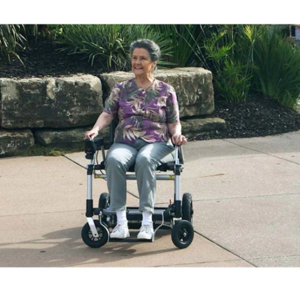 Journey Zoomer Chair Lightweight Folding Power Wheelchair