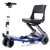 FreeRider USA Luggie Standard 4 Wheel Folding Scooter Blue Color View