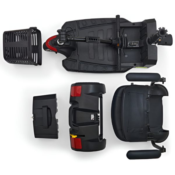 Golden Technologies Buzzaround LT 3 Wheel Mobility Scooter GB107A Disassembled View