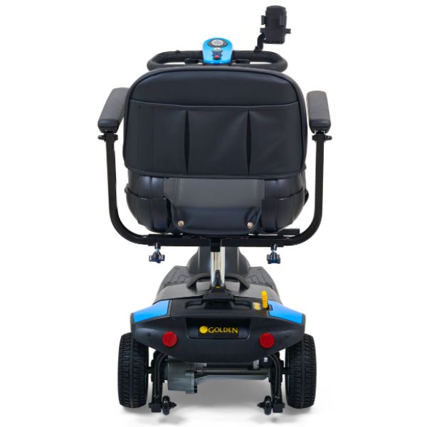 Golden Technologies Buzzaround XL 3-Wheel Mobility Scooter GB121B-STD Blue ColorBack View