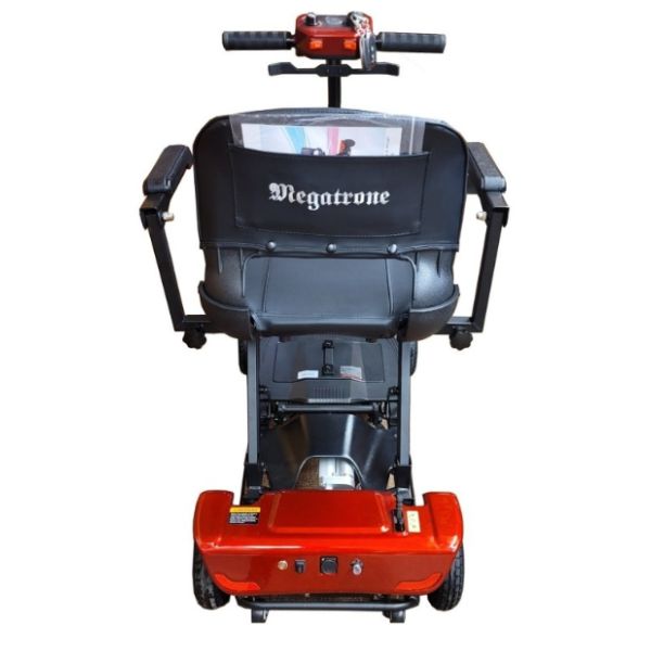 Megatrone Automatic Folding 4 Wheel Mobility Scooter Rear View