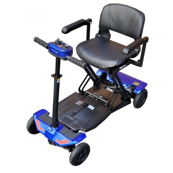 Megatrone Automatic Folding 4 Wheel Mobility Scooter Top View