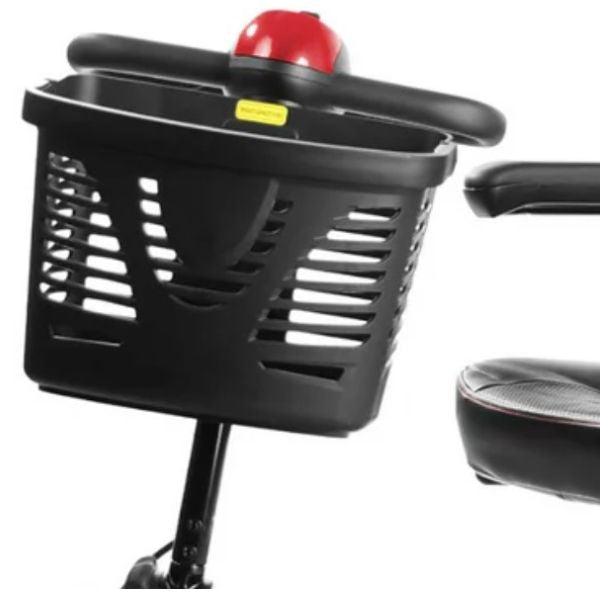 Merits S741A Roadster 4-Wheel Travel Mobility Scooter Front baskrt