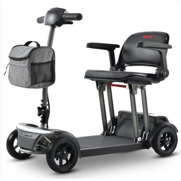 Metro Mobility Air Traveller 2 4-Wheel Mobility Scooter in Left Angle View