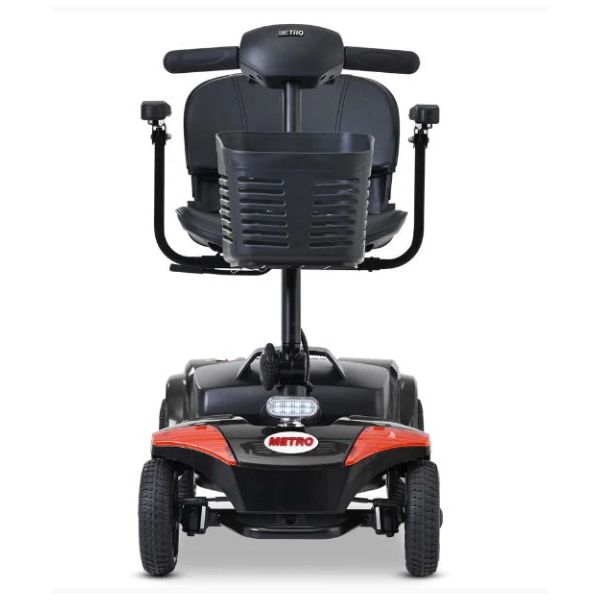 Metro Mobility Elite Portable Mobility Scooter Front VIew
