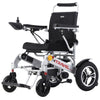 iTravel Plus Folding Electric Wheelchair By Metro Mobility Silver Color