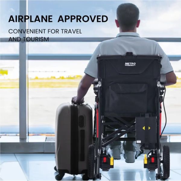 Metro Mobility iTravel Lite Compact Electric Wheelchair