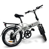 Go Bike Official ACFC Licensed FUTURO Foldable Lightweight Electric Bike White Right Side View