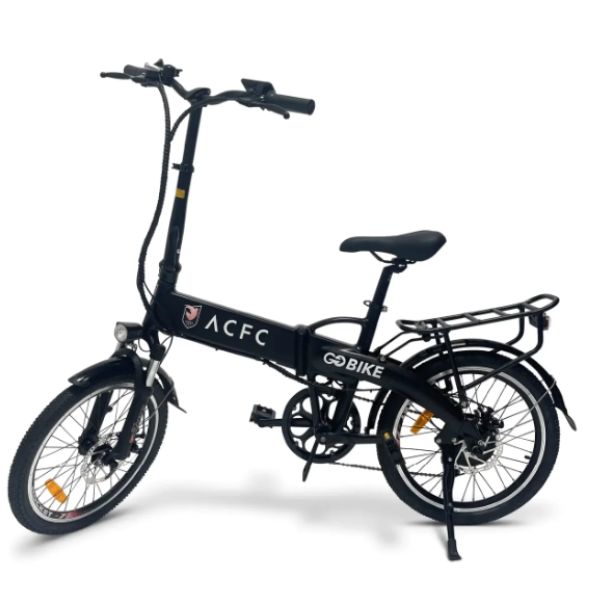 lightest electric folding bicycle Go Bike Official Licensed ACFC FUTURO Folding Electric Bike