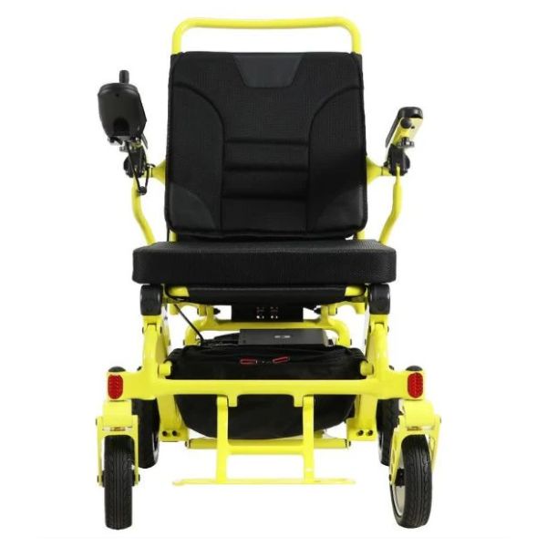Pegasus Carbon Fiber Wheelchair in Yellow Front View