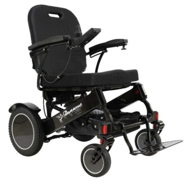 Pegasus Plus Heavy Duty Bariatric Folding Power Chair in Black