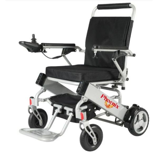 Phoenix Portable Power Wheelchair in Silver