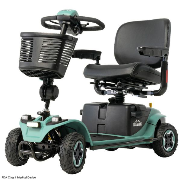 Pride Mobility Baja Bandit Mobility Scooter Sage Color