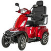 Pride Mobility 4-Wheel Scooter Baja Raptor 2 Red Color View