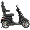 Pride Mobility 4-Wheel Scooter Baja Raptor 2 Black Color Right Side View 