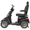 Pride Mobility 4-Wheel Scooter Baja Raptor 2 Black Color Left Side View