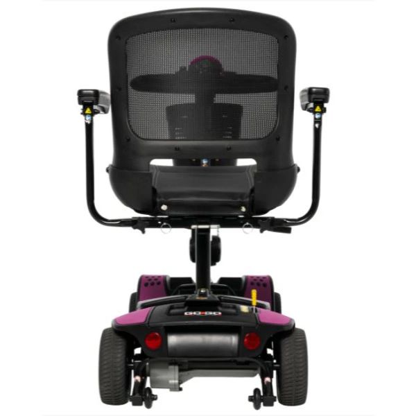Pride Go-Go Elite Traveller 2 Platinum Mobility Scooter Rear View