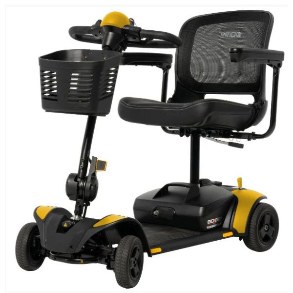 Pride Go-Go Elite Traveller 2 Platinum Mobility Scooter in Chell-o