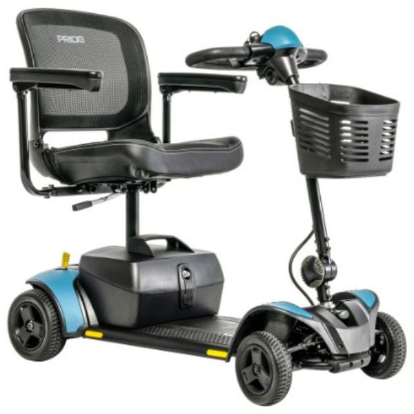 Pride Go-Go Elite Traveller 2 4-Wheel Mobility Scooter SC442E Robin&#39;s Egg Blue Color