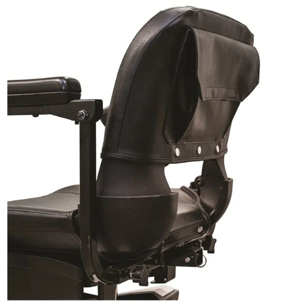 ride Go-Go Sport Platinum 4-Wheel Mobility Scooter Showing the Seat