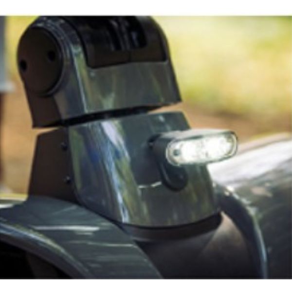 Pursuit 2 4-Wheel Mobility Scooter By Pride Mobility Additional Front Ligthing