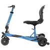 Pride Mobility iRide 2 Ultra Lightweight Scooter Artic Ice Color Side View