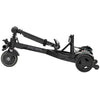 Pride Mobility iRide 2 Ultra Lightweight Scooter Black Berry  Color Folded View