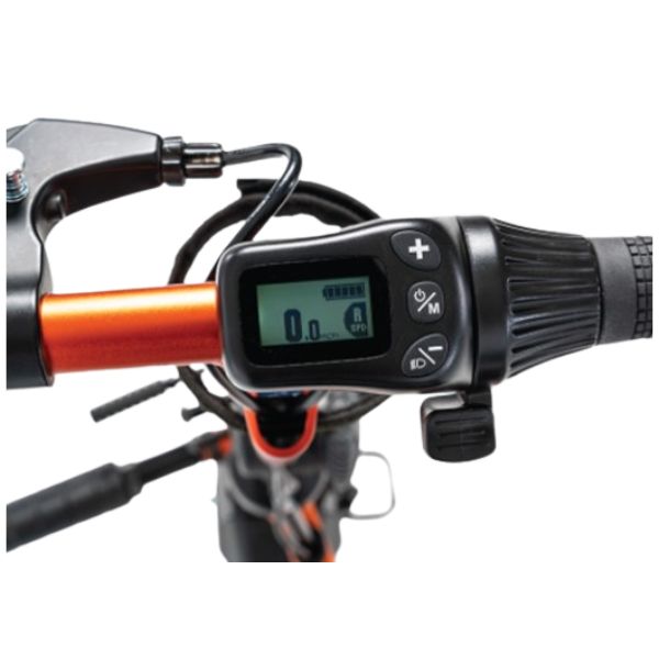 Pride Mobility iRide 2 Ultra Lightweight Scooter Mango Color Digital Odometer Display