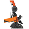 Pride Mobility iRide 2 Ultra Lightweight Scooter Mango Color Foot Break