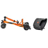Pride Mobility iRide 2 Ultra Lightweight Scooter Mango Color Disassmbled View