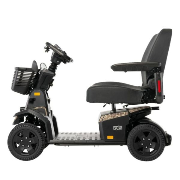 Pride PX4 Wide Seat Desert Camo on a Left Side View