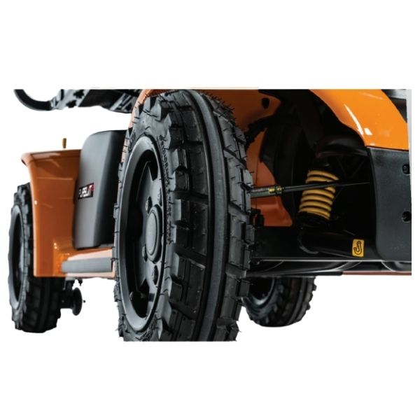 Pursuit 2 4-Wheel Mobility Scooter By Pride Mobility Pneumatic Tires