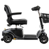 Pride Mobility Revo 2.0 4-Wheel Scooter S67 Grey Street Color Side View
