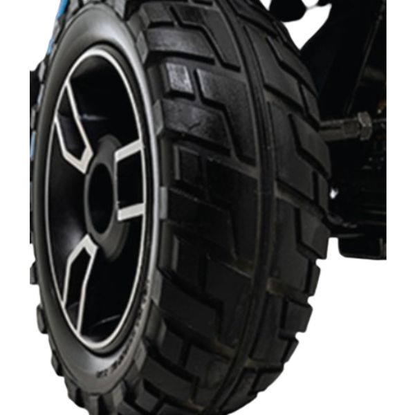 Pride Mobility Revo 2.0 4-Wheel Scooter S67 Rear Tire View