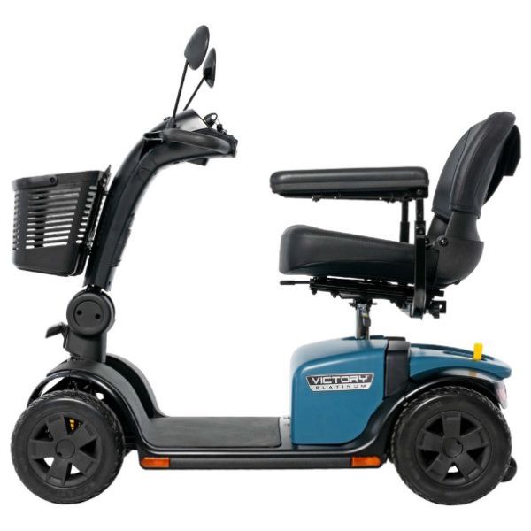 Pride Victory Platinum  Color Blue in Left Side View