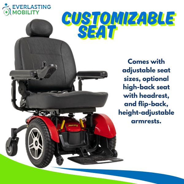 Pride ELITE14 Heavy Duty Scooter Customizable Seat