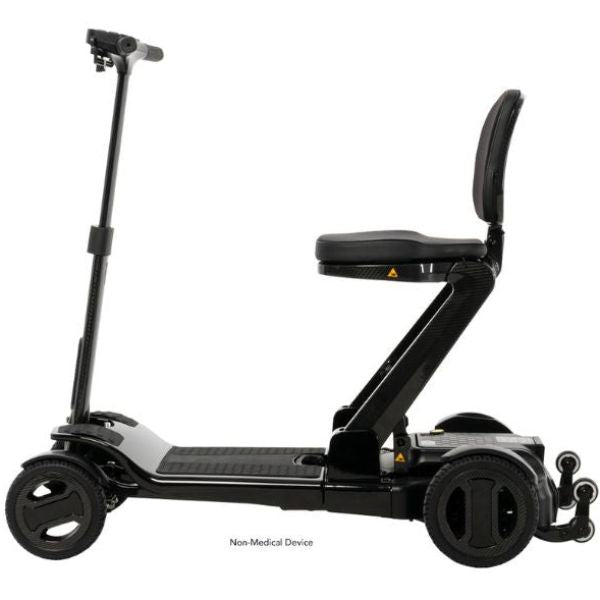 Pride Go-Go Carbon Folding Mobility Scooter Left Side View