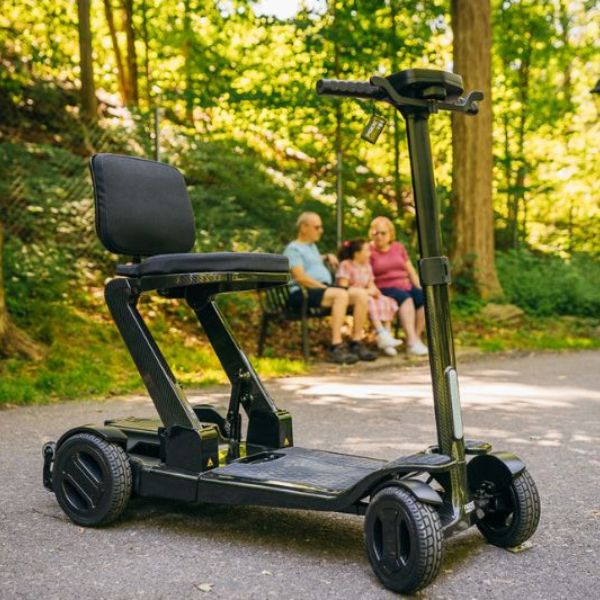 Pride Go-Go Carbon Folding Mobility Scooter Outdoor